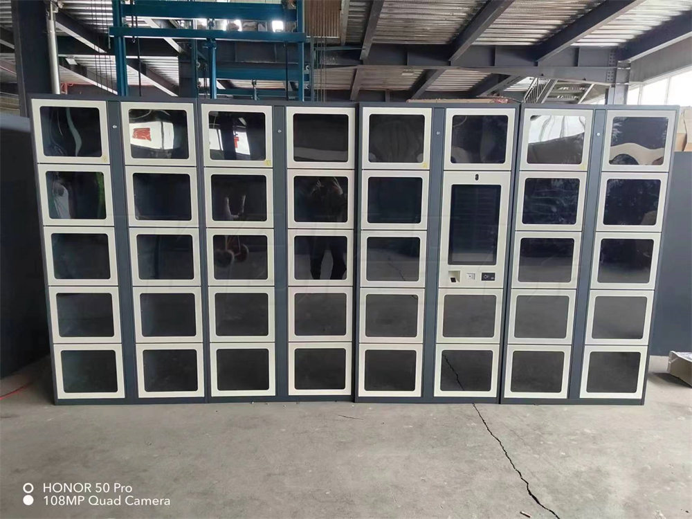 山东智能物料柜出厂调试